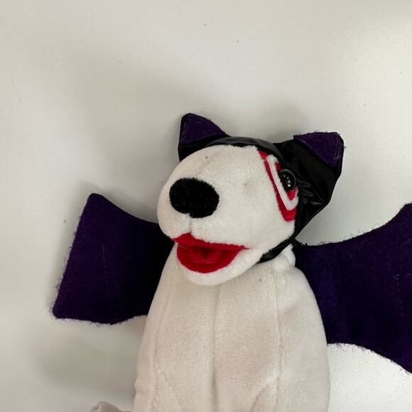 Vintage Target Bullseye Bat Dog Plush Stuffed Animal - Picture 11 of 15
